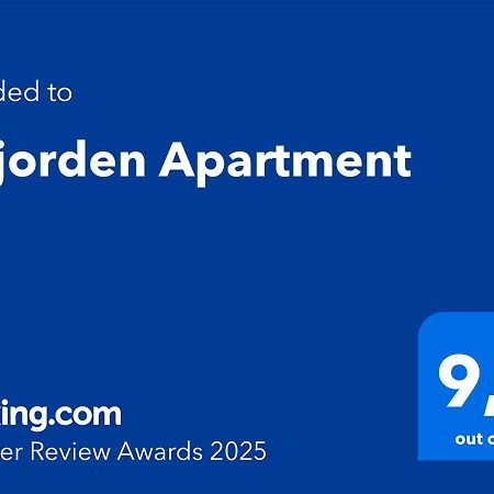 Oyjorden Apartment Bergen Exteriör bild